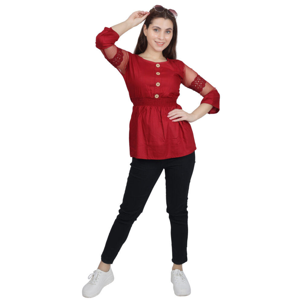 Girls Net Top